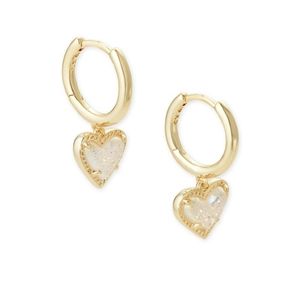 Kendra Scott Ari Heart Hoop Earrings
